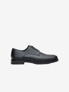 Olof Men's Vegan Leather Derby | Black