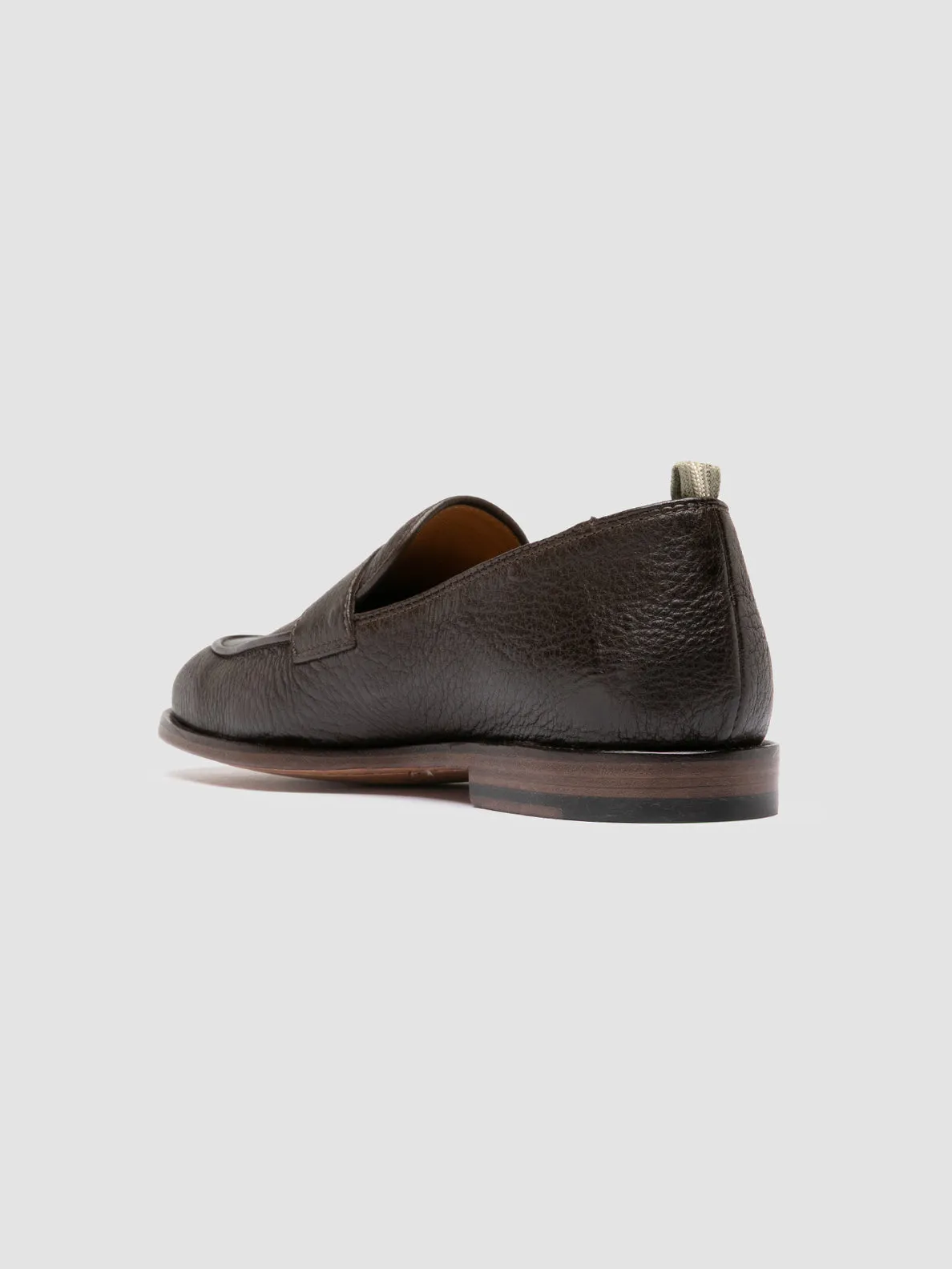 OPERA 001 - Brown Leather Penny Loafers