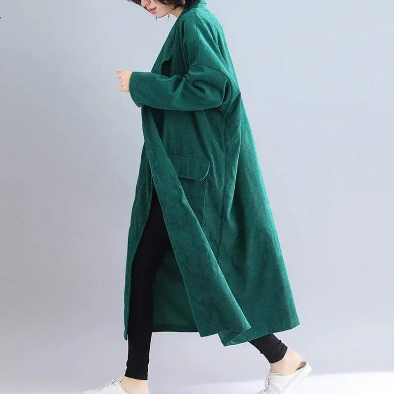 Oversized Corduroy Coat