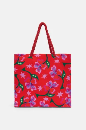 Peruvian Lily Canvas Tote