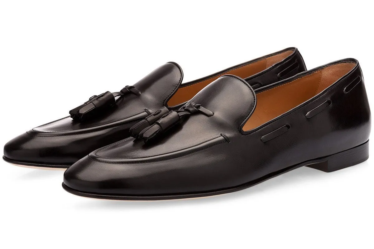 PHILIPPE NAPPA BLACK LOAFERS