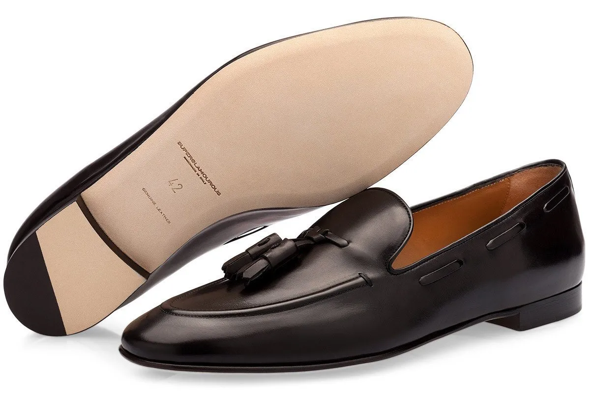 PHILIPPE NAPPA BLACK LOAFERS