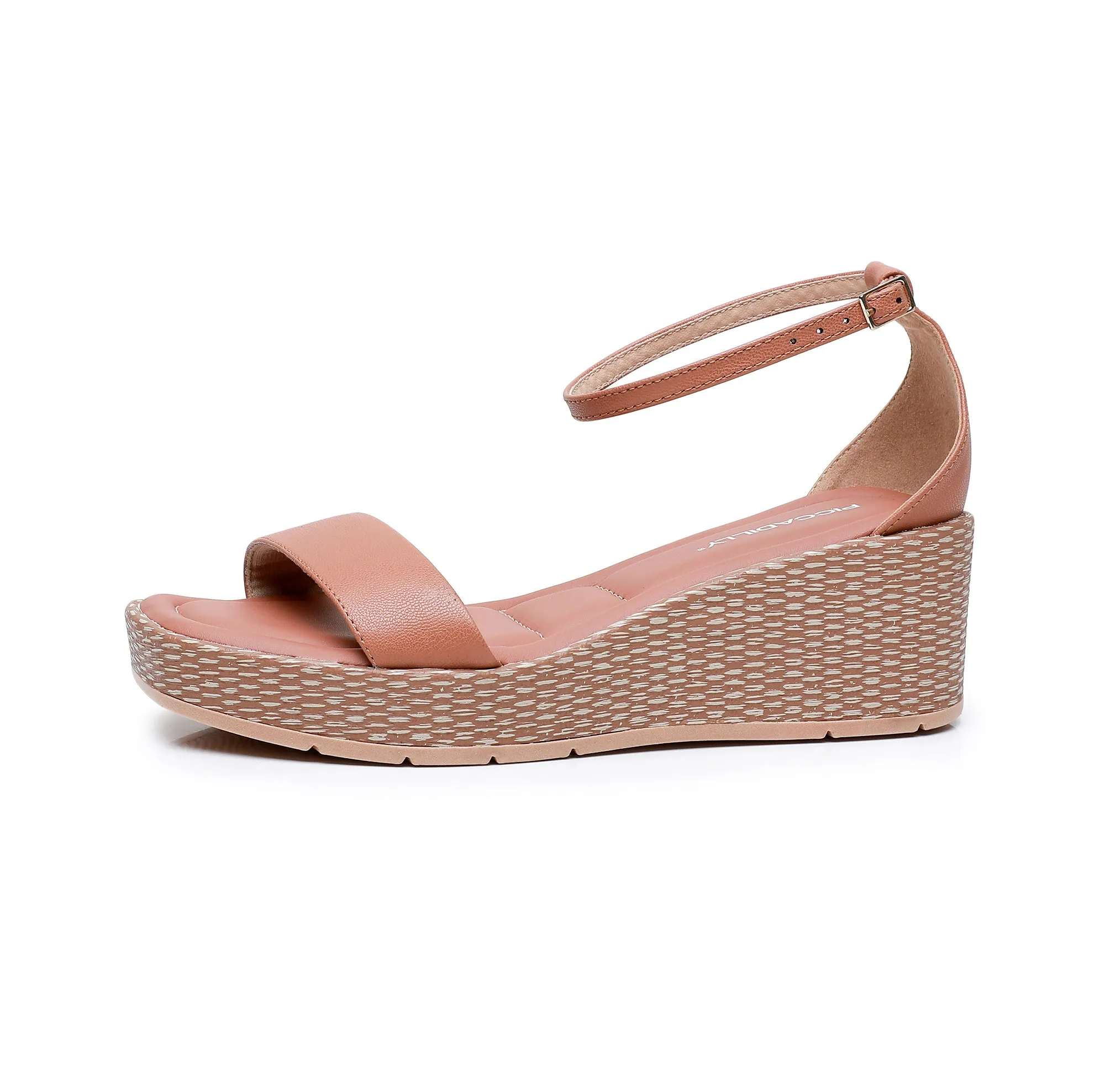 Platform Wide-Fit Wonders - Camel (580.003)