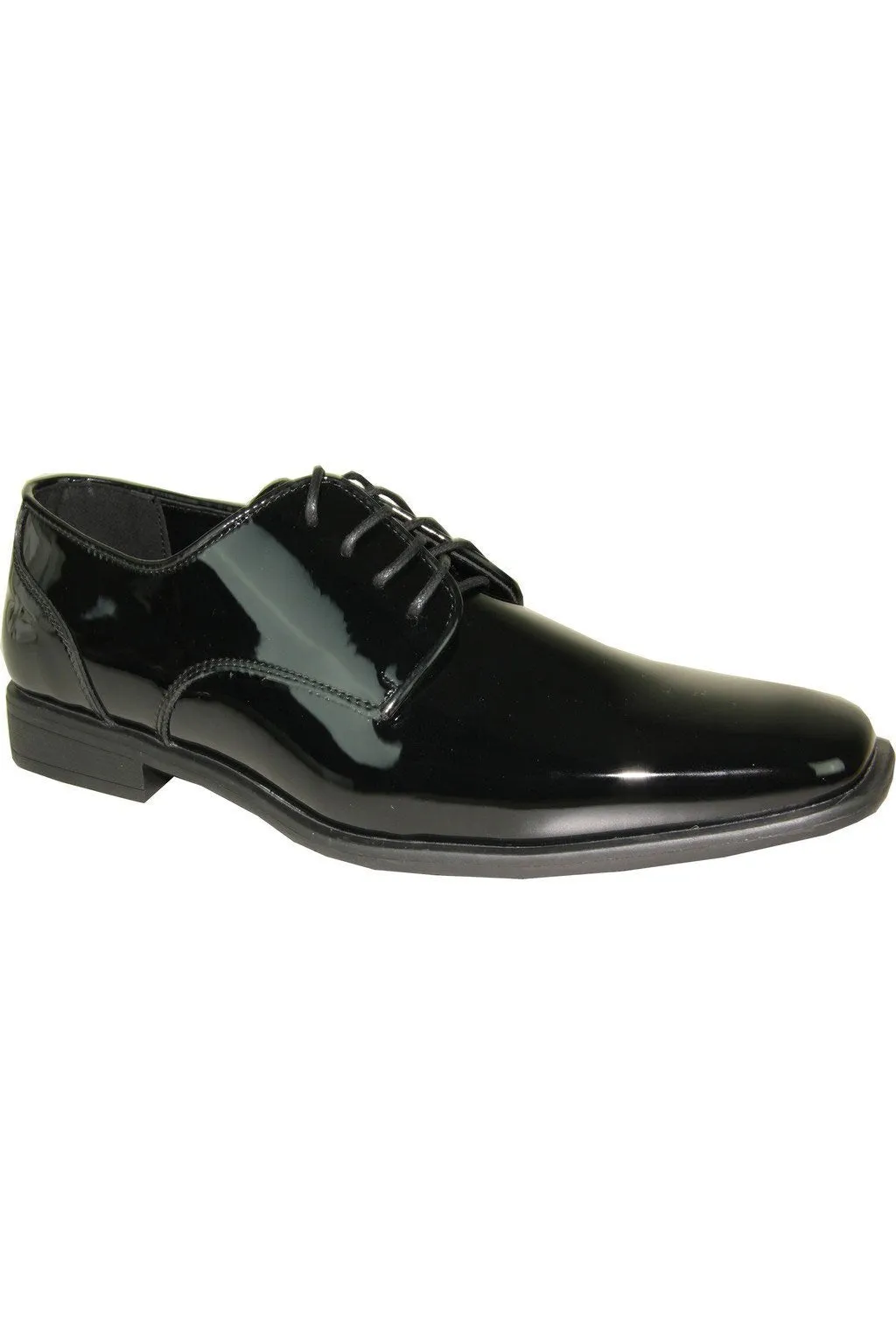 "Matteo" Black Vangelo Tuxedo Shoes