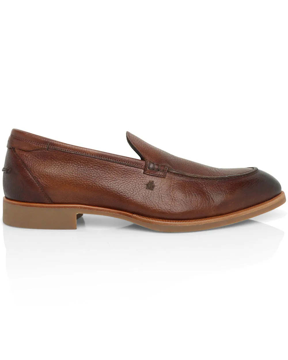 Reverse Sombrero Etna Loafer in Brown