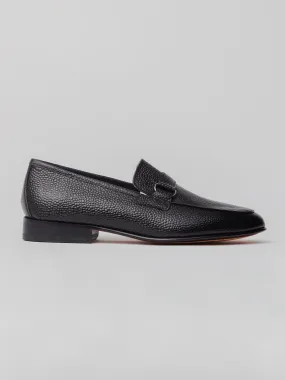 Rhodes Loafer - Pebble Grain Black