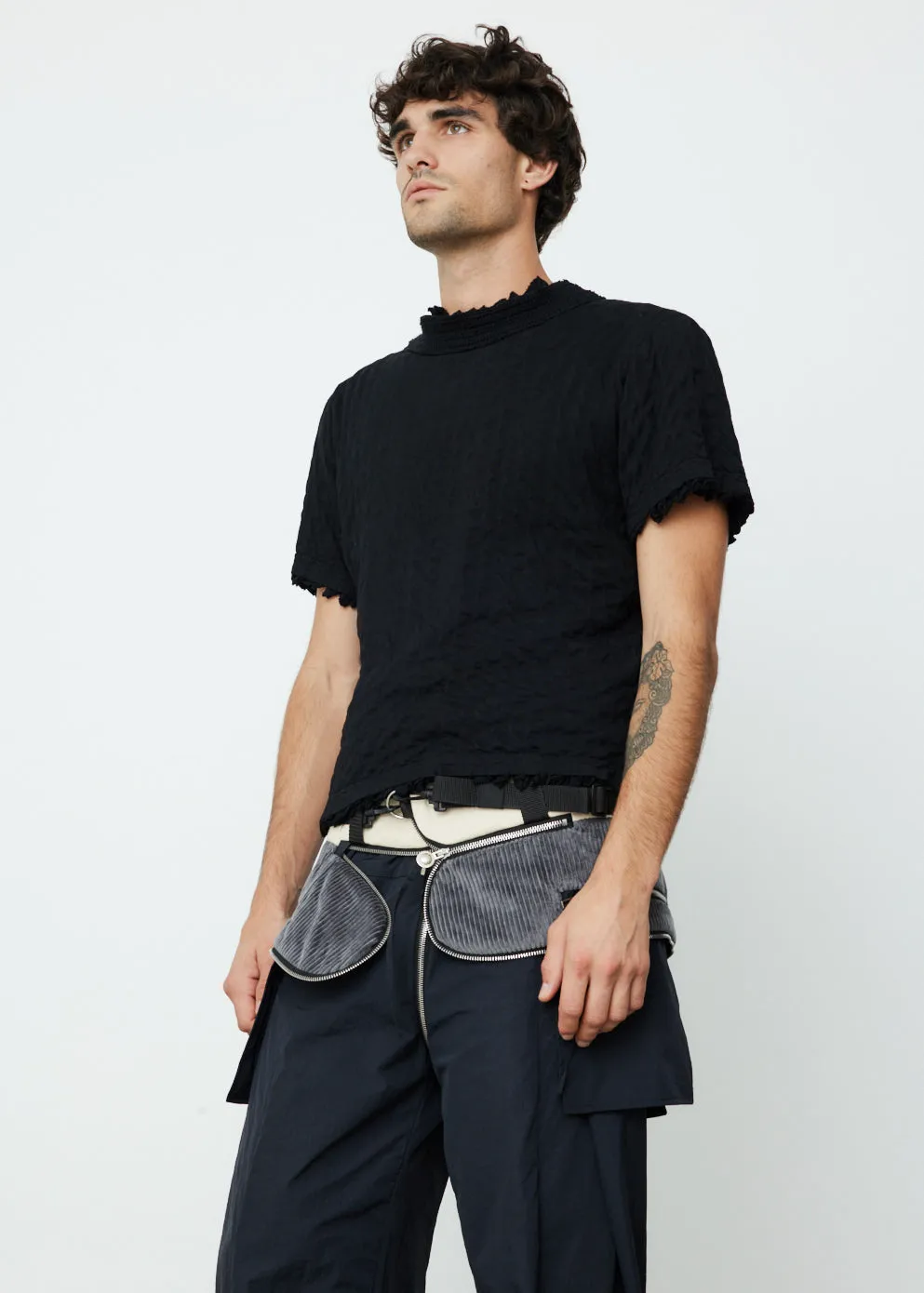 Ruched Internal T-Shirt