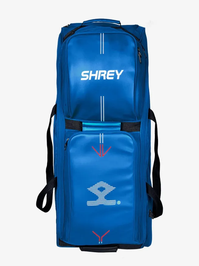 Shrey Meta 120 Wheelie Cricket Bag - Steel Blue