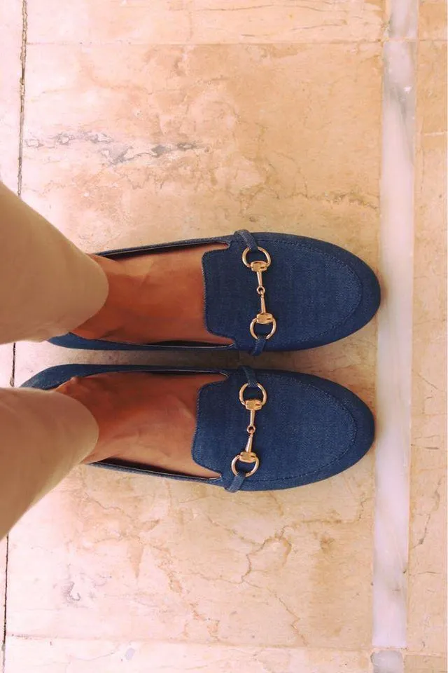 Soma - Denim Free Falling Loafers 