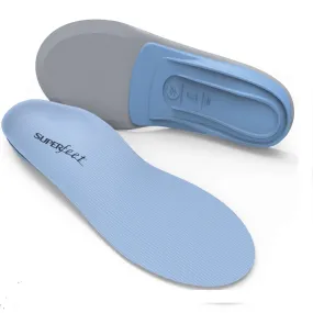 Superfeet Blue Insoles | Professional-Grade Orthotic Shoe Inserts for Medium Thickness and Arch | Unisex