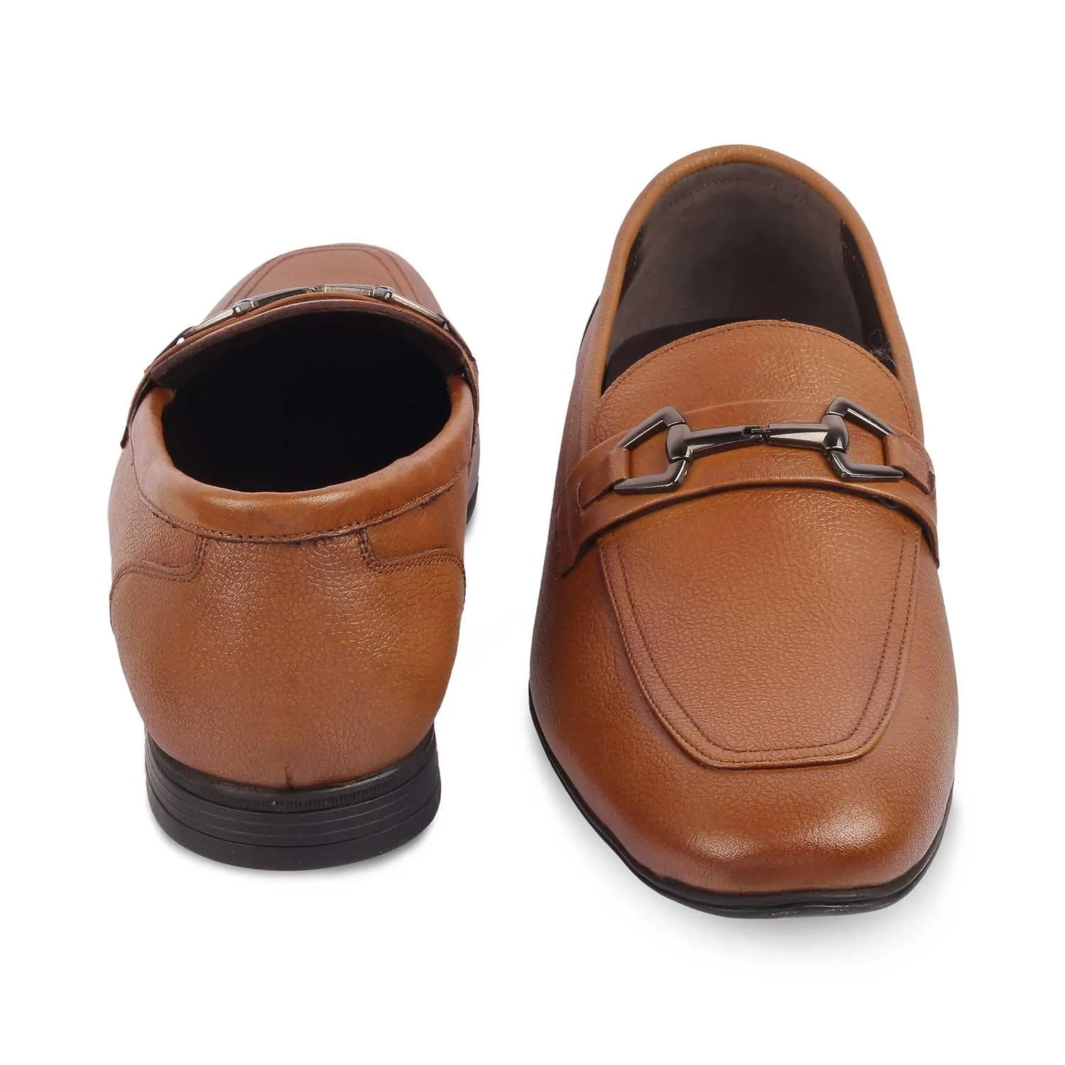 The Bremen Tan Men's Leather Loafers Tresmode