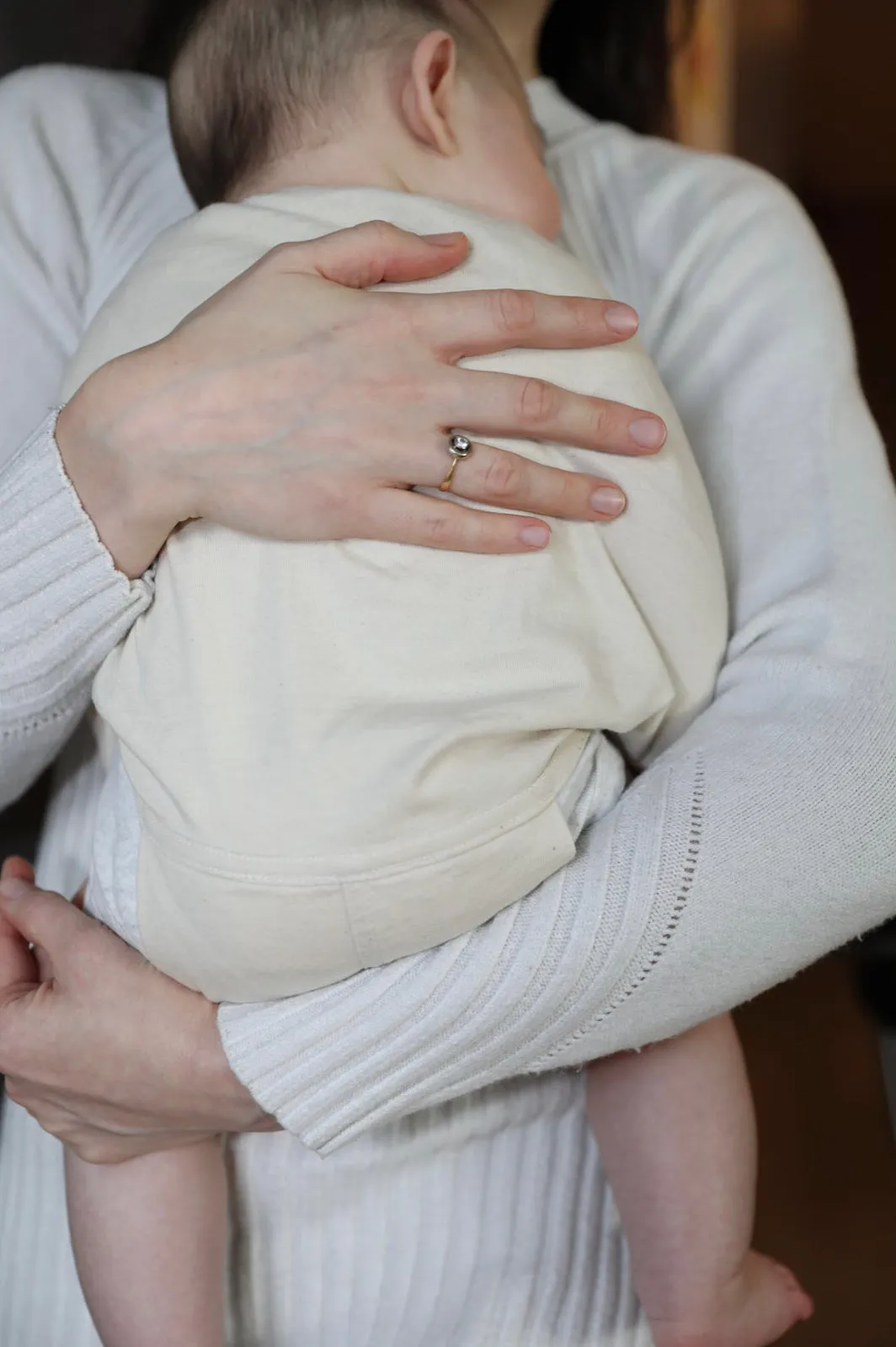 The CozeeCoo® Wearable Baby Blanket