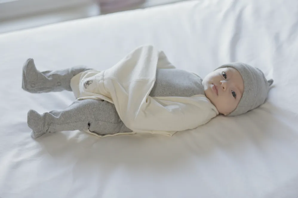 The CozeeCoo® Wearable Baby Blanket