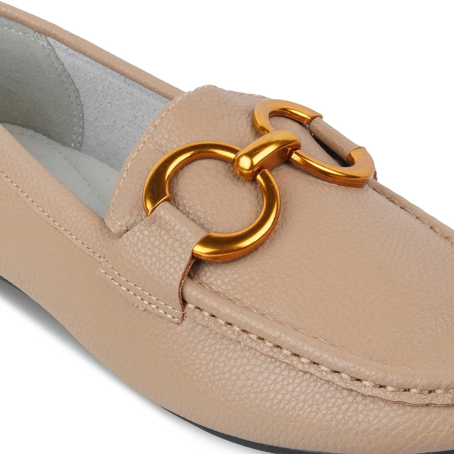 The Wigo Tan Women's Dress Loafers Tresmode