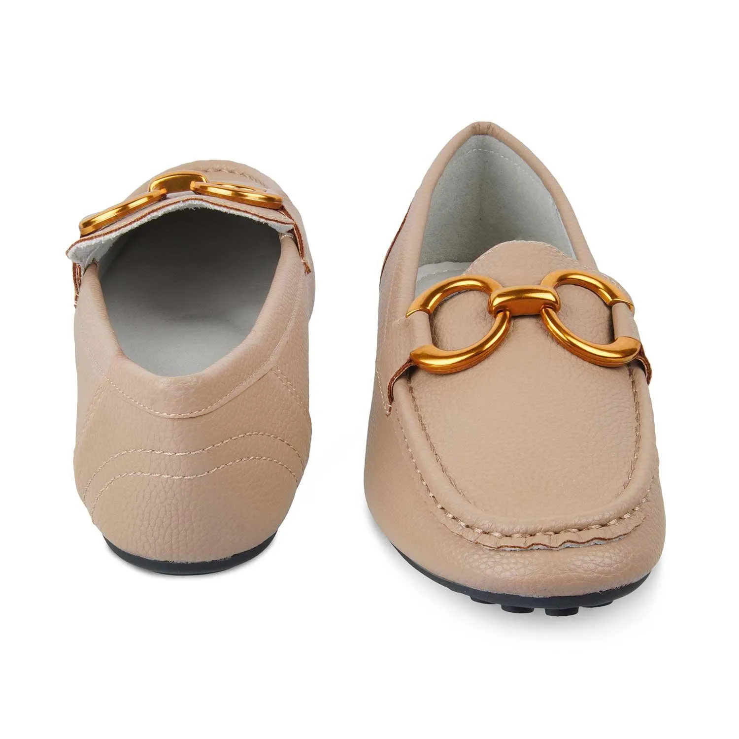 The Wigo Tan Women's Dress Loafers Tresmode