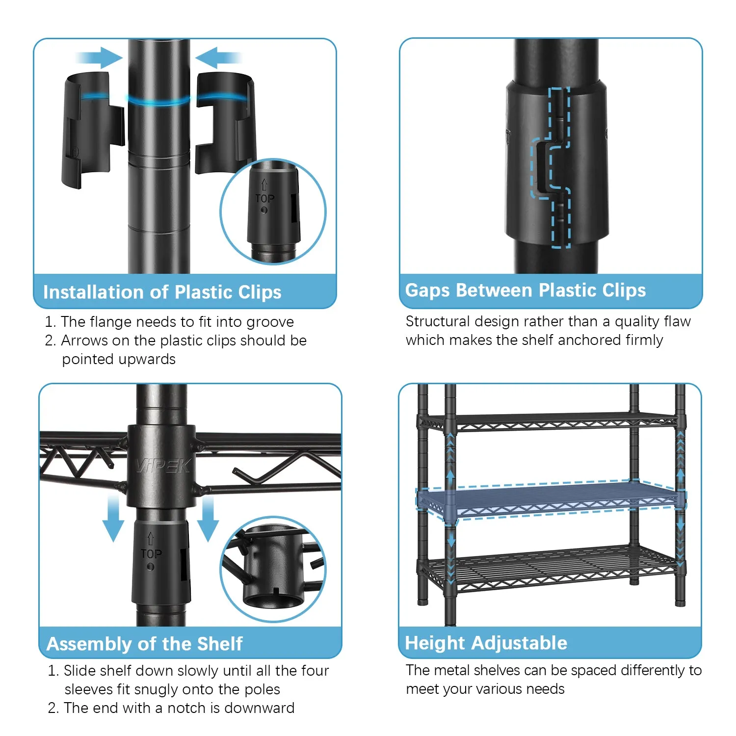 VIPEK V40C Garment Rack