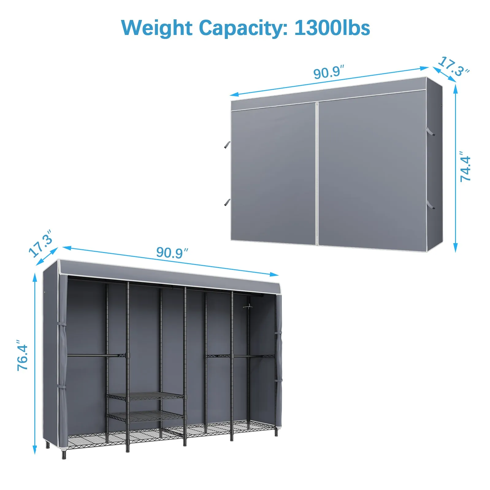 VIPEK V40C Garment Rack