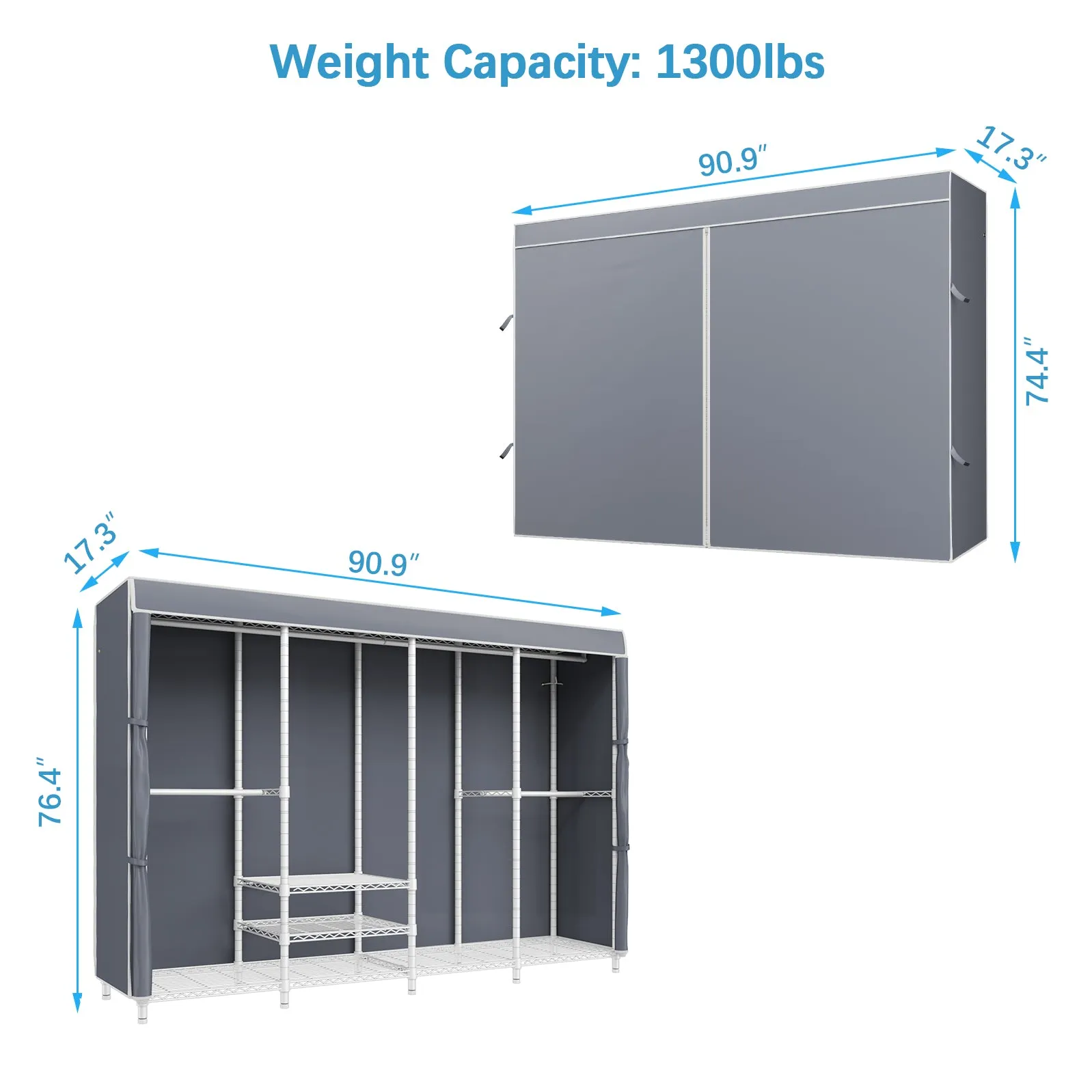 VIPEK V40C Garment Rack