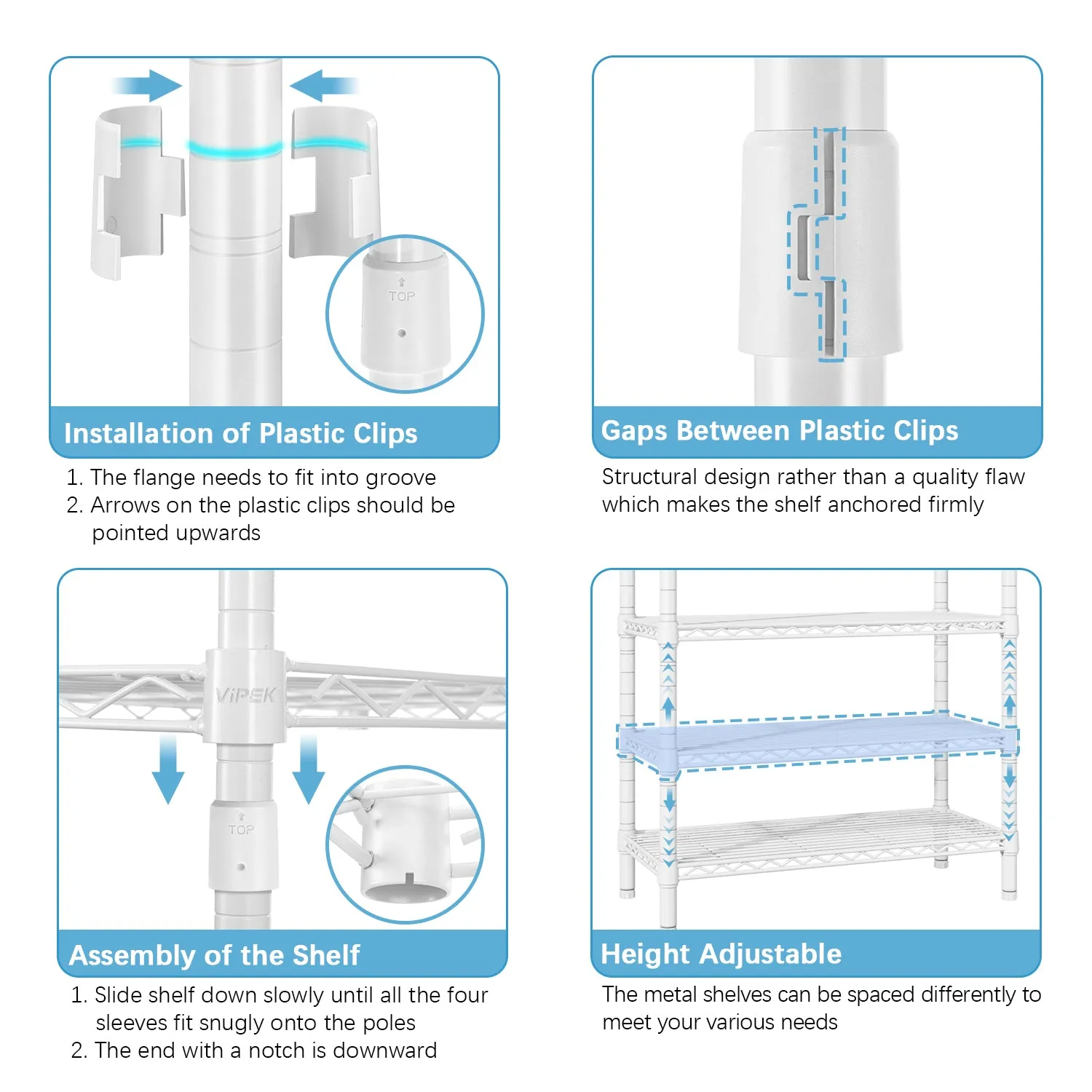 VIPEK V40C Garment Rack