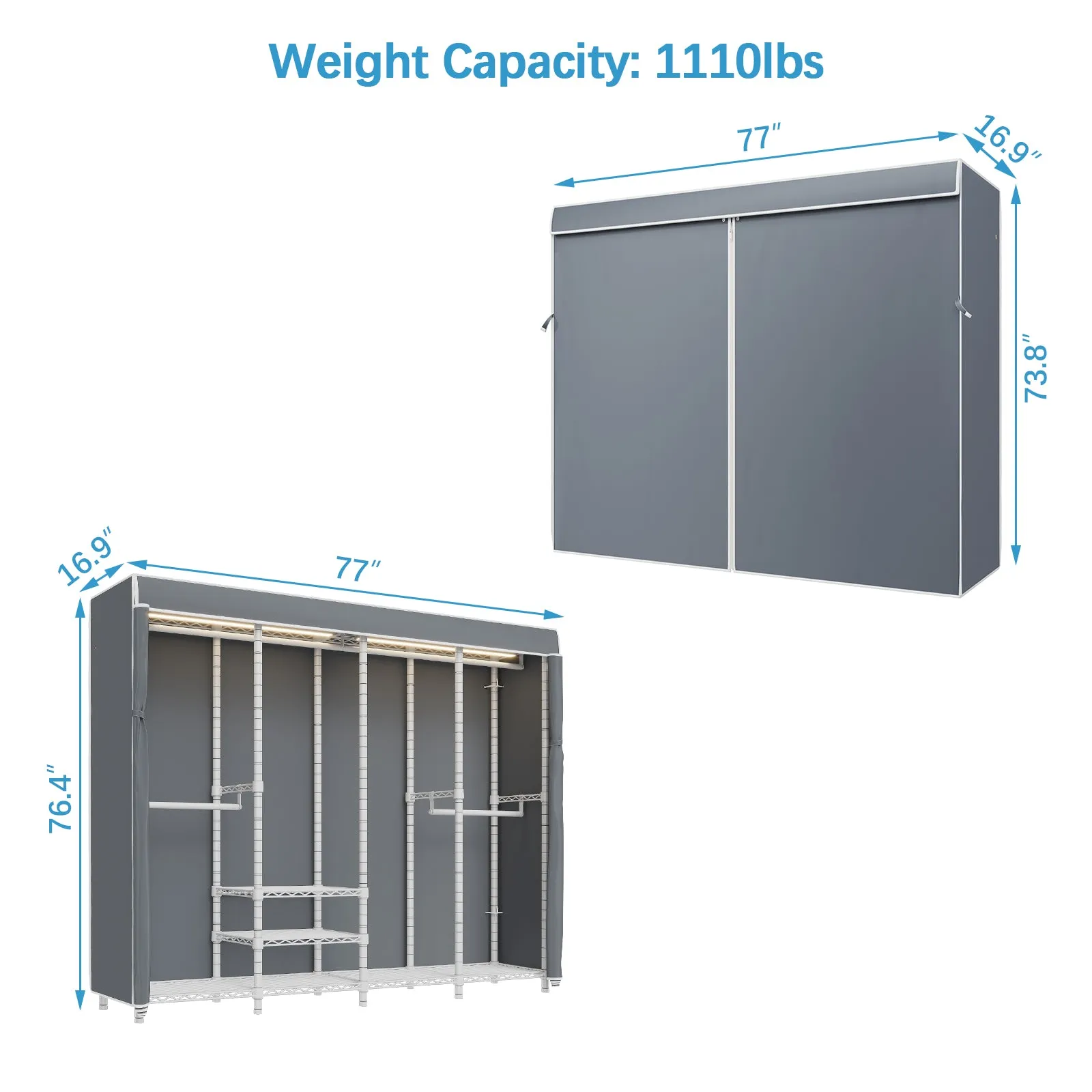 VIPEK V40L Garment Rack