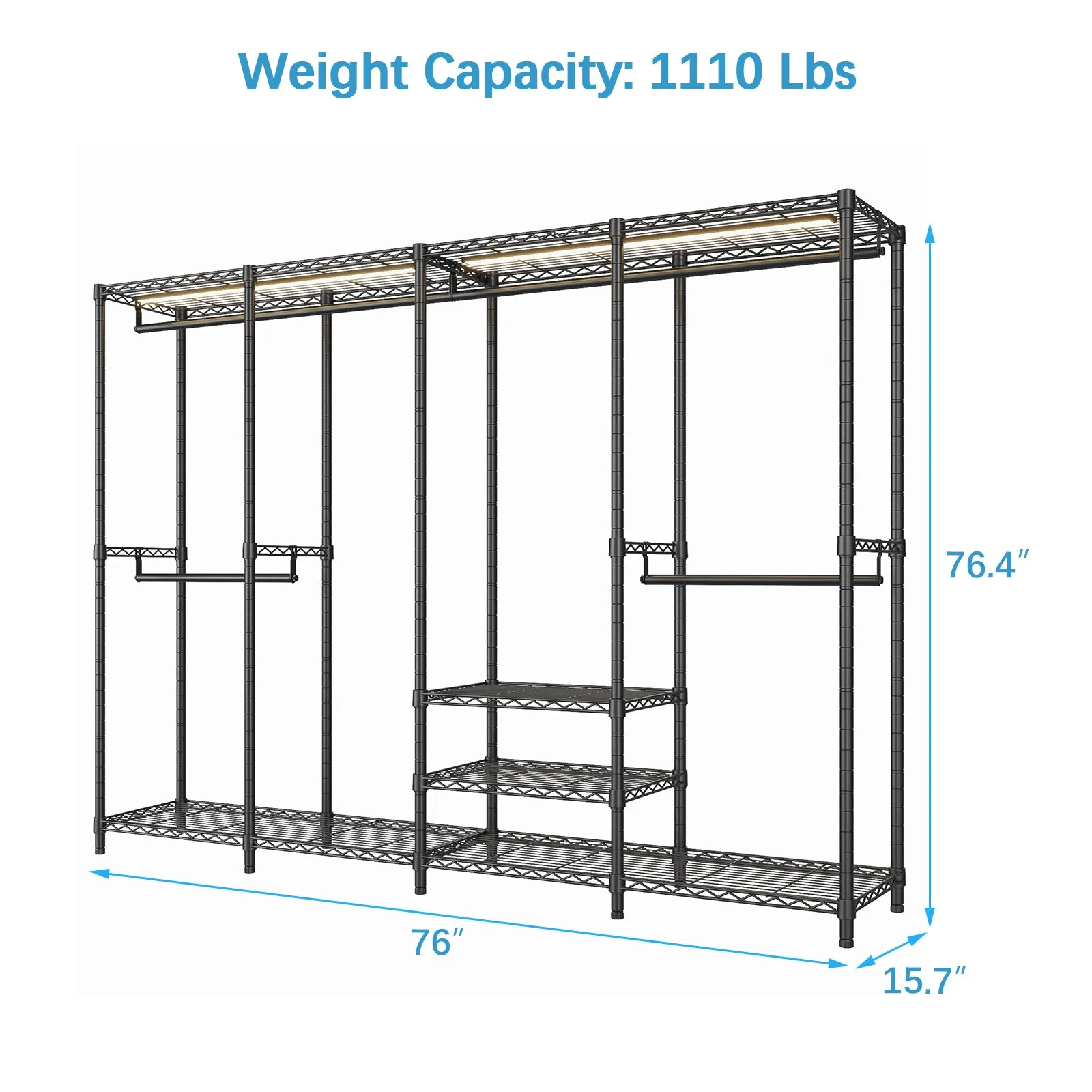 VIPEK V40L Garment Rack