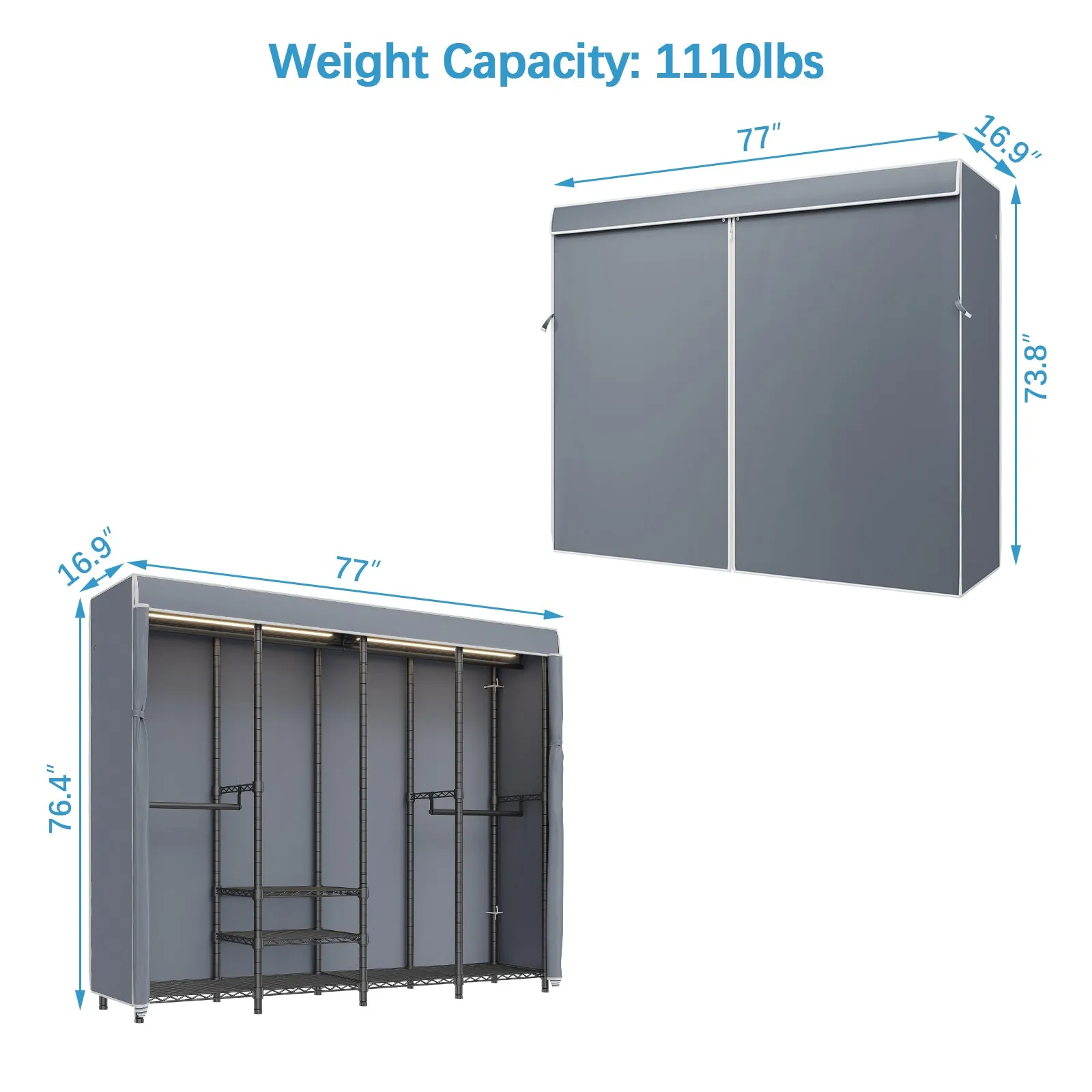 VIPEK V40L Garment Rack