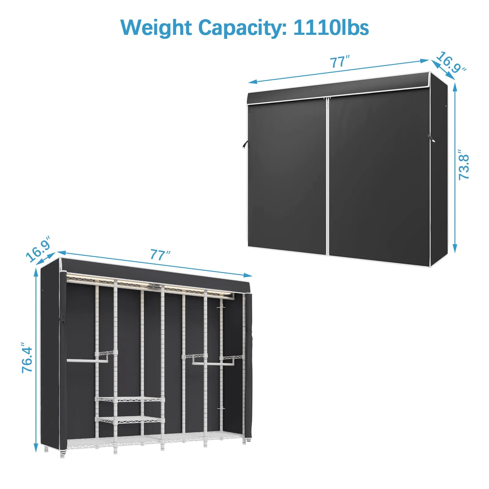 VIPEK V40L Garment Rack