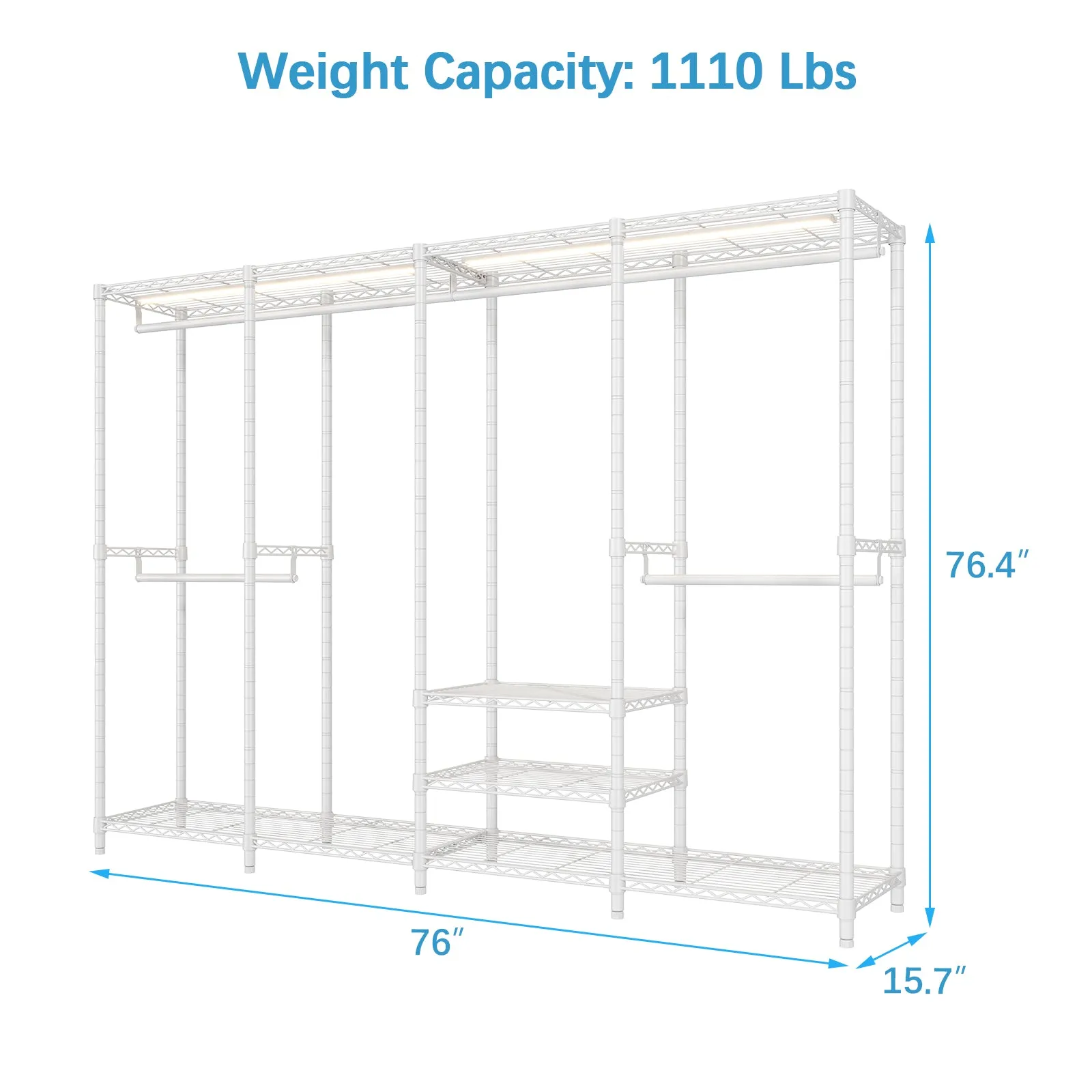 VIPEK V40L Garment Rack