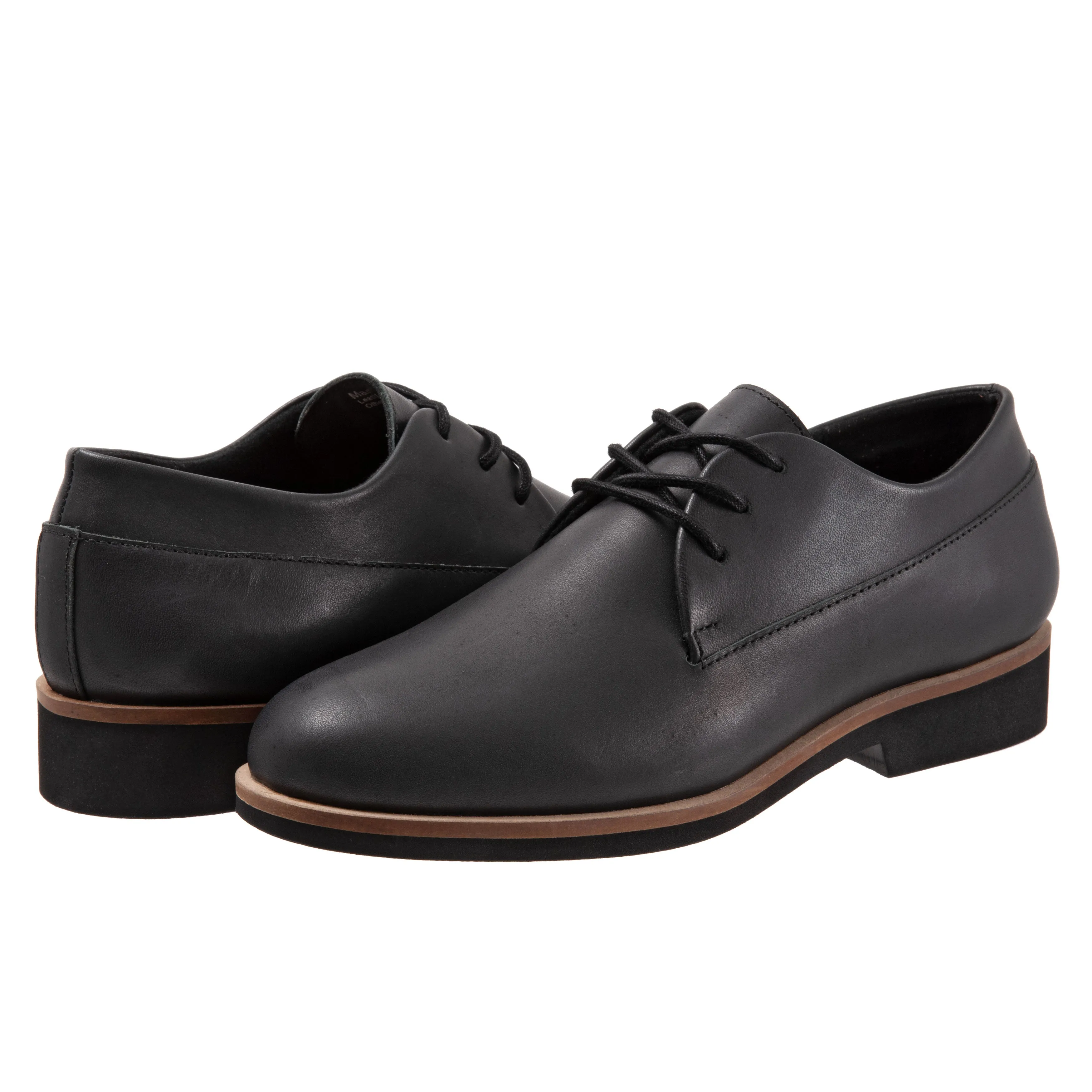 Whitby Black Lace up Shoes