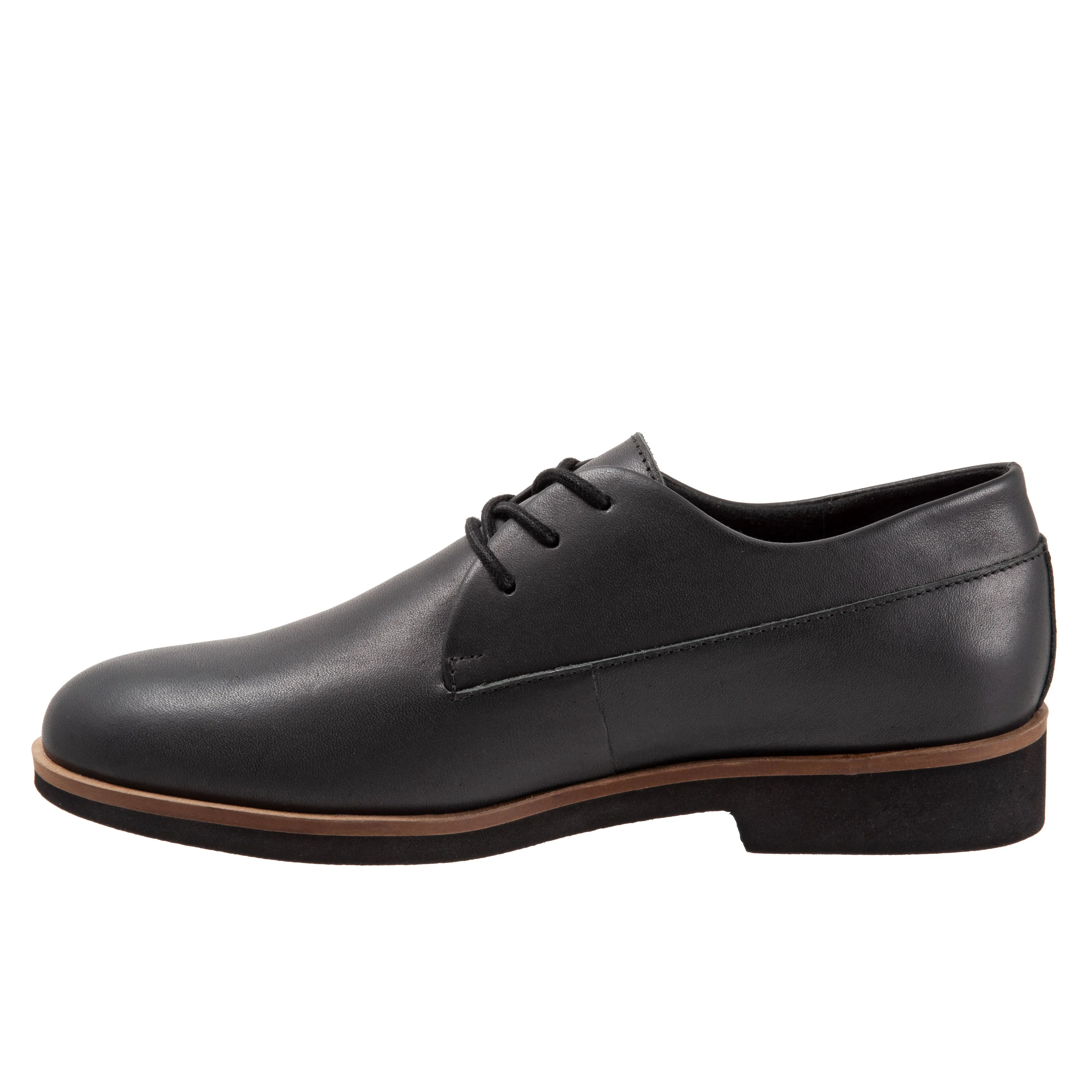 Whitby Black Lace up Shoes