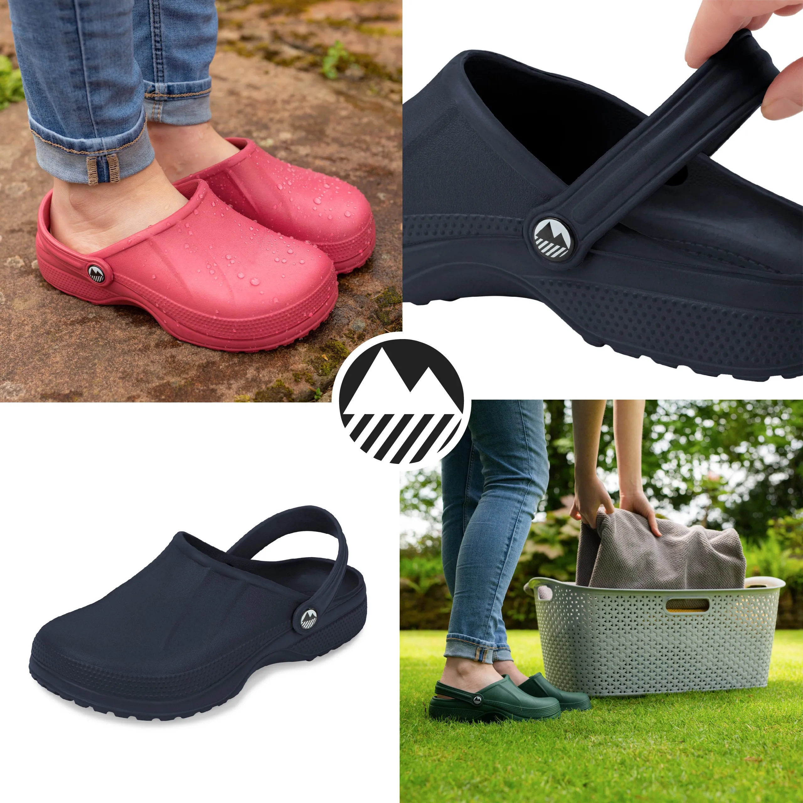 Women's Classic Allonby Garden Clogs - Wide Fit