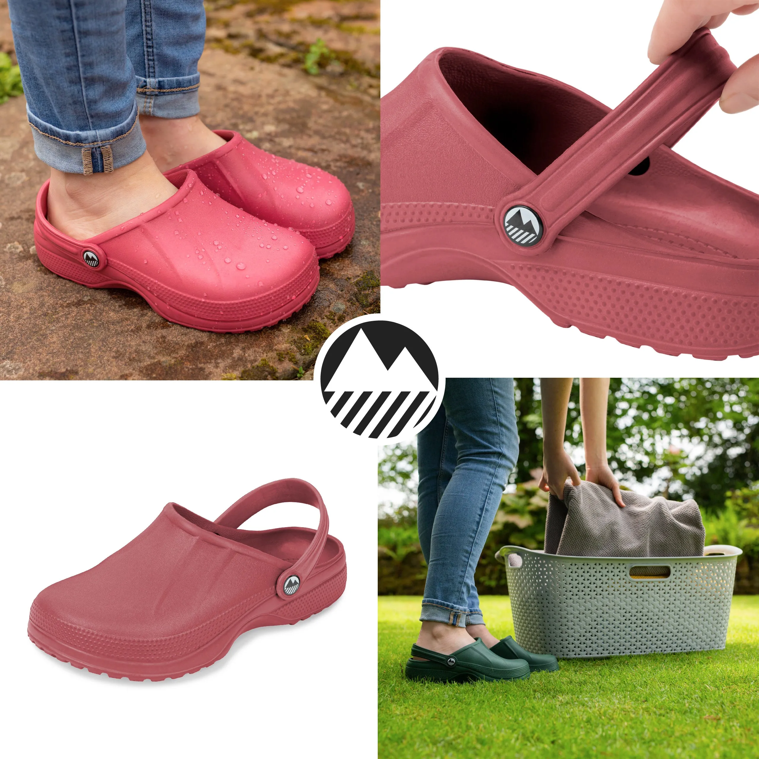 Women's Classic Allonby Garden Clogs - Wide Fit